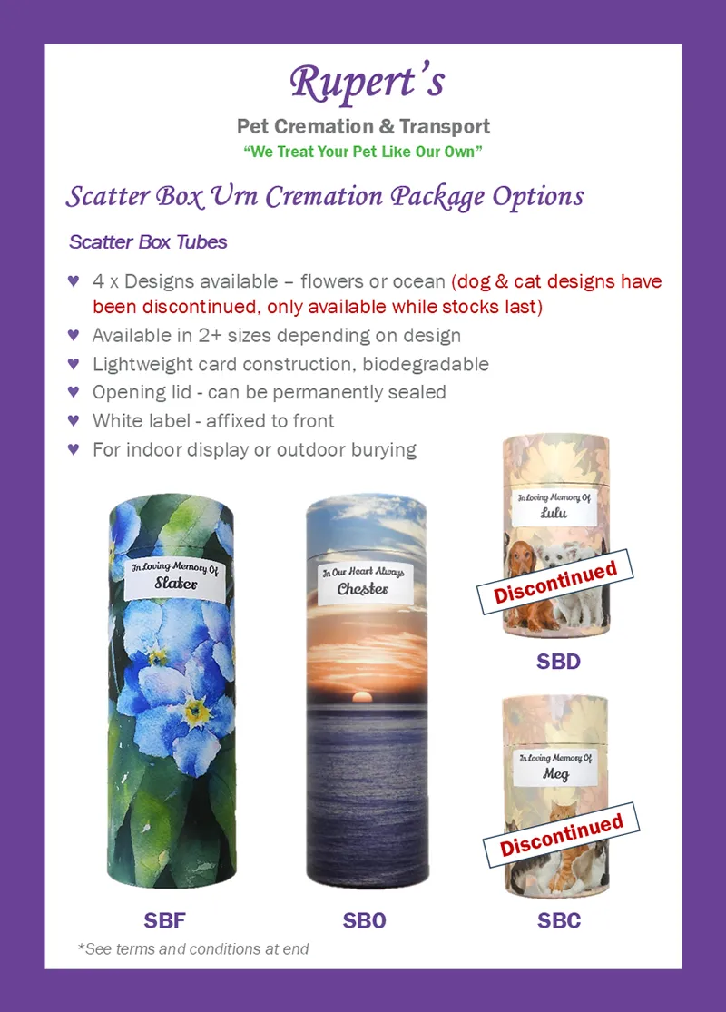 Rupert's Pet Cremation client booklet page 9