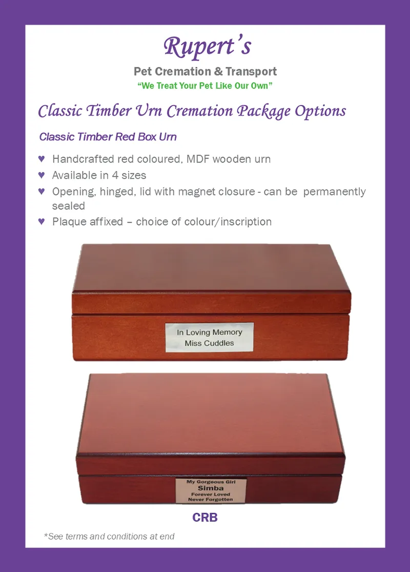 Rupert's Pet Cremation client booklet page 10