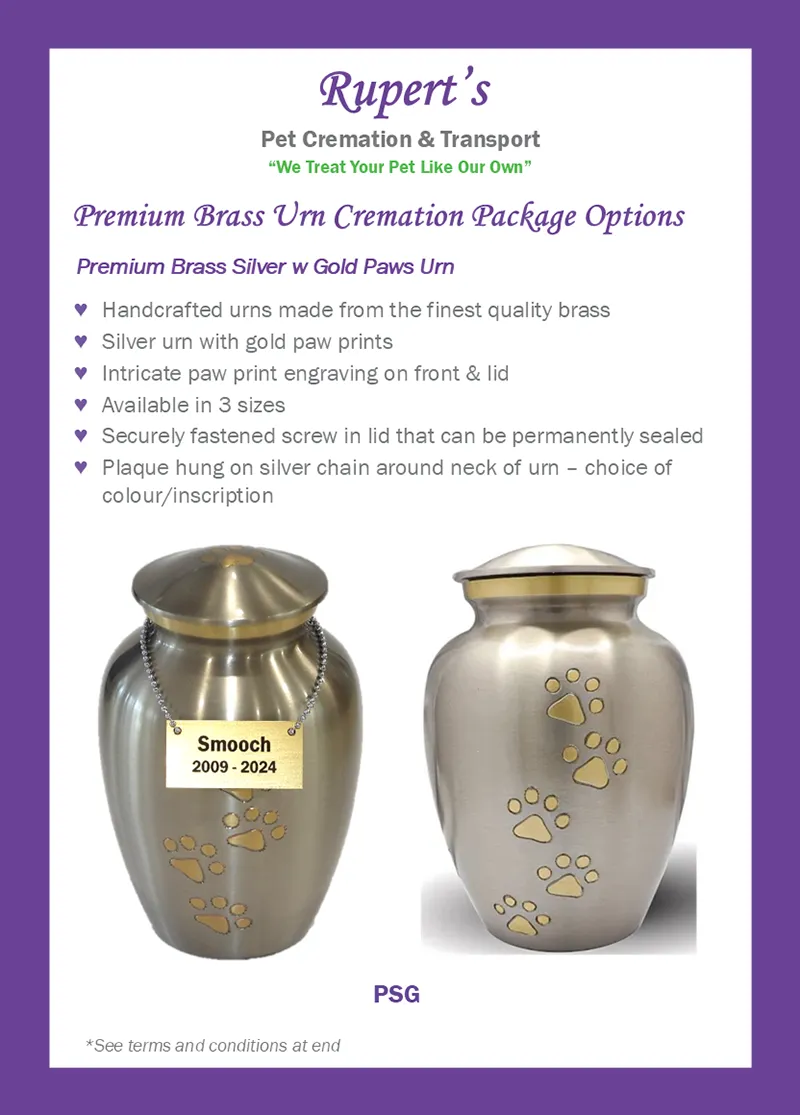 Rupert's Pet Cremation client booklet page 19
