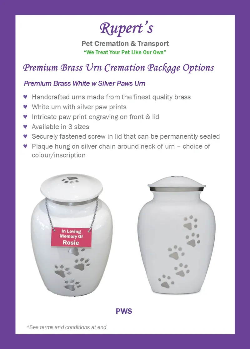 Rupert's Pet Cremation client booklet page 21