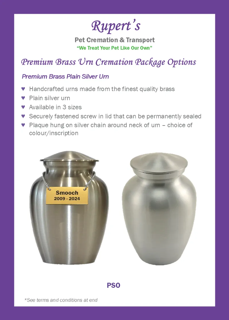 Rupert's Pet Cremation client booklet page 22