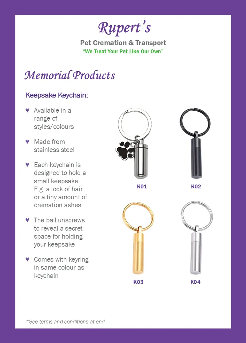 Rupert's Pet Cremation client booklet page 29