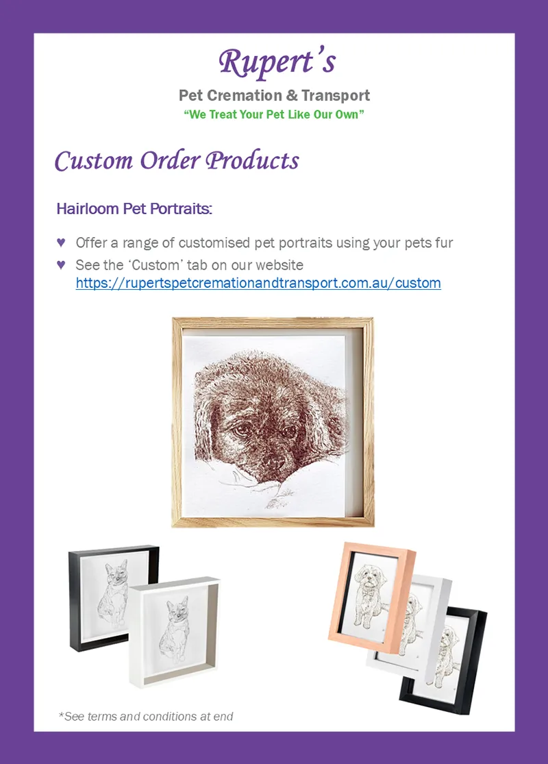 Rupert's Pet Cremation client booklet page 33