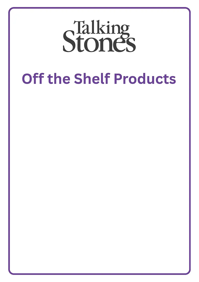 Rupert’s Pet Cremation Talking Stones customised products page 23