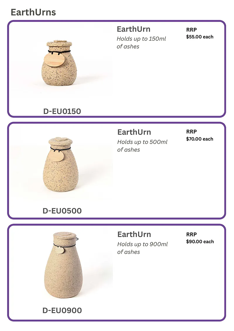 Rupert’s Pet Cremation Talking Stones customised products page 25