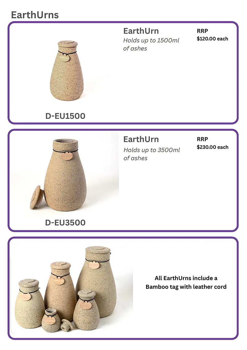Rupert’s Pet Cremation Talking Stones customised products page 26