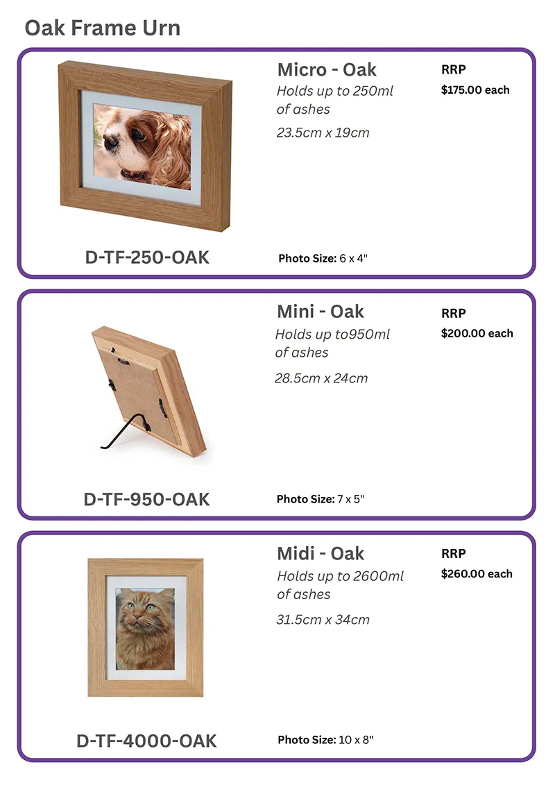 Rupert’s Pet Cremation Talking Stones customised products page 33