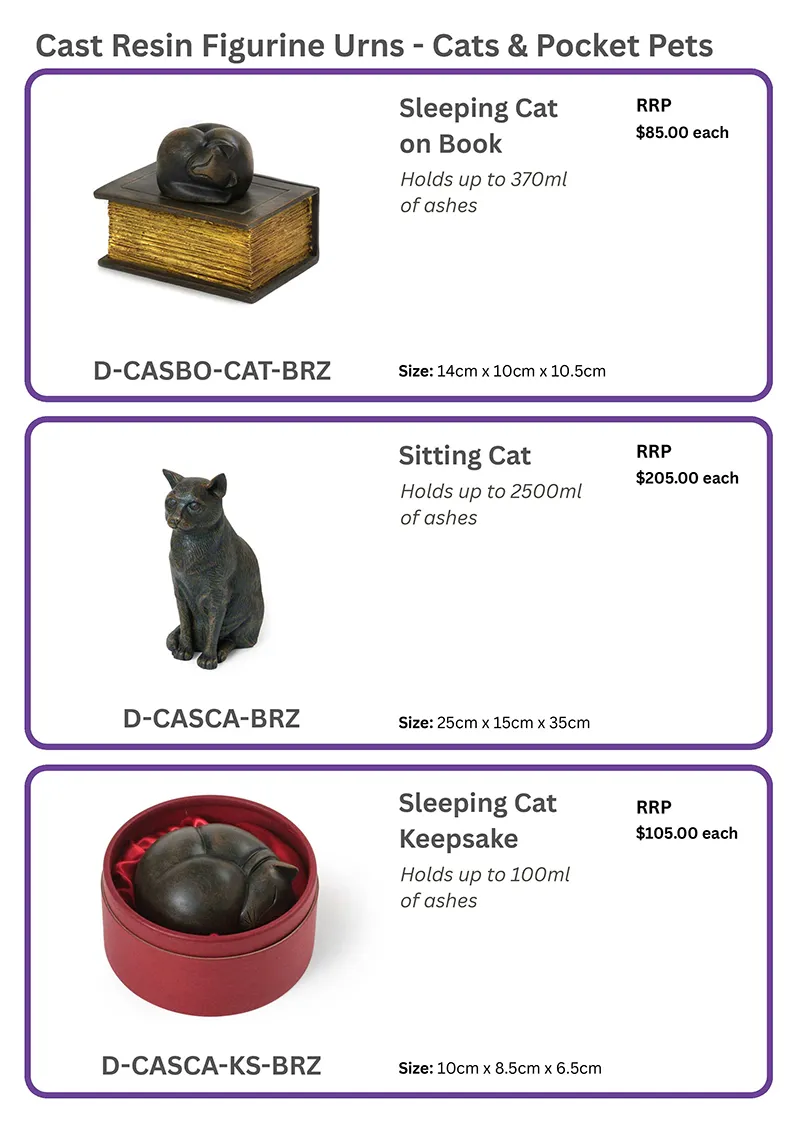 Rupert’s Pet Cremation Talking Stones customised products page 34